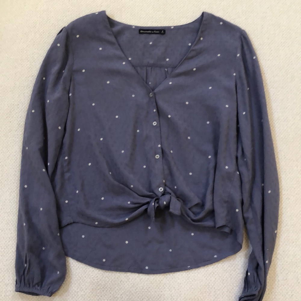 Blue blouse Abercrombie and Fitch blouse